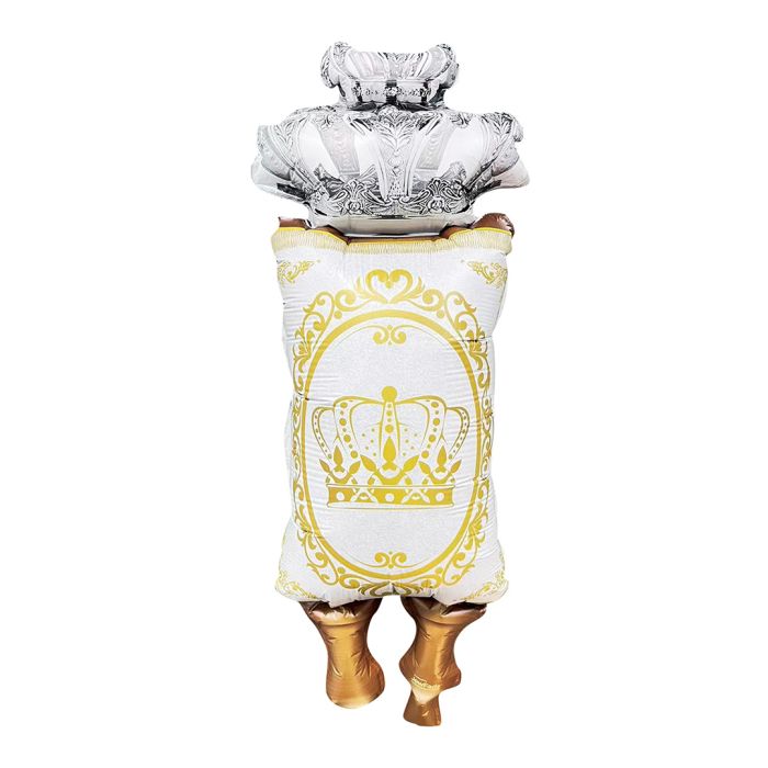 foil sefer torah inflatable- 21 inces tall x 14 inches wide