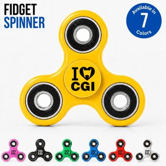 I Love CGI Fidget Hand Spinner - Ships from Florida