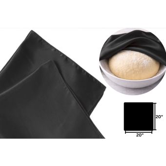 Black - Polyester Challah Dough Cover 