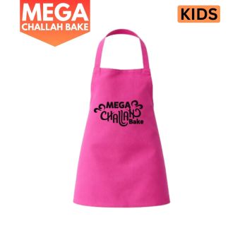 Pink - Cotton Kids Mega Challah Bake Apron