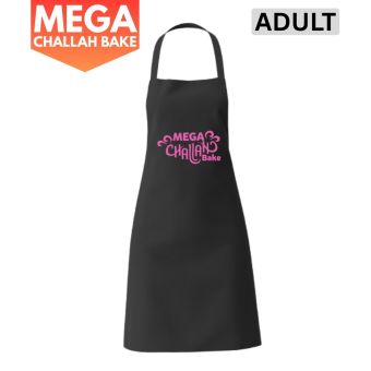 Black - Adult Mega Challah Bake Apron