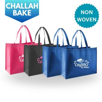 Nonwoven - Challah Bake Tote Bags