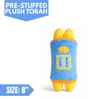 Pre-Stuffed Plush Torah [Size: 8"]