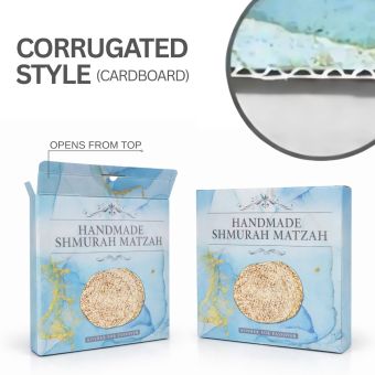 Corrugated (Cardboard) Pesach Matzah Boxes