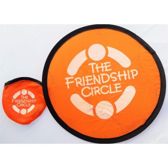 Foldable Frisbees with Pouch - Friendship Circle - Great Mailer!