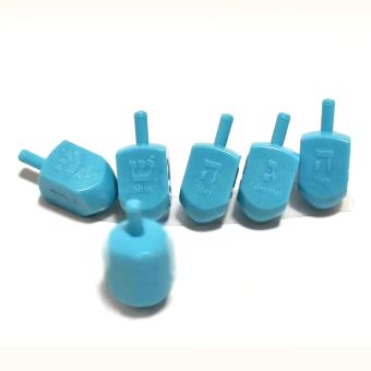Light Blue Plastic Dreidel
