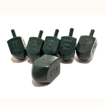 Green Plastic Dreidel