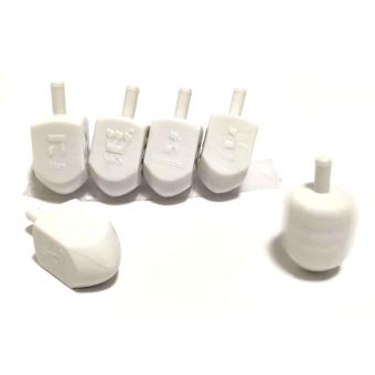 White Plastic Dreidel