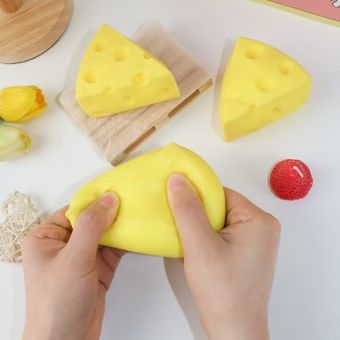 Needoh Cheese Squeeze Toy - PREORDERS! - Ready to Ship from FL, CA & NJ by 14th