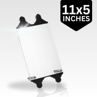 Acrylic Torah Plaque - without Engraving (Size: 11x5 inches)