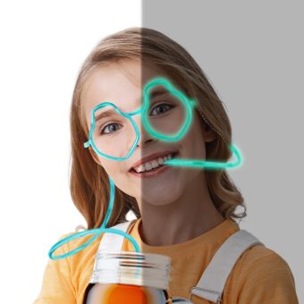 GLOW IN THE DARK DRINKING DREIDEL GLASSES