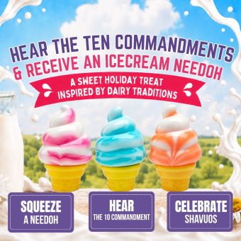 Needoh ice cream squeeze toy assorted colors soft squishy fidget