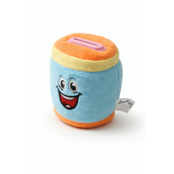 Plush Stuffed Charity Tzedakah Box (Pre-stuffed with Stuffing)