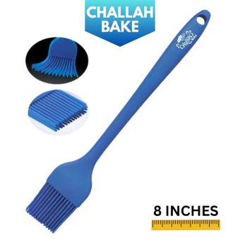 Blue w/ White Logo - Challah Bake Silicone Egg Brush