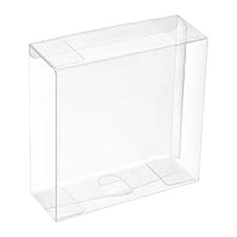 5x5x1 Clear White Gift Packing Box