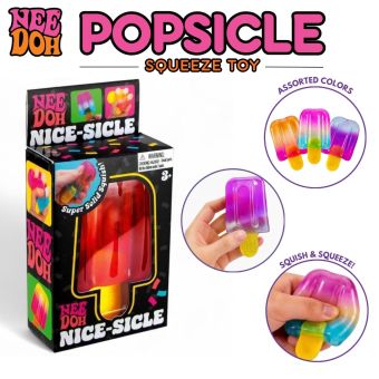 Preorder! NeeDoh Popsicle Squeeze Toy with Boxes