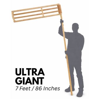 Purim Wooden Rachet Gragger™  – Ultra Giant (7 ft / 86")