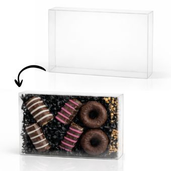 3.5x5.5x1 Clear White Gift Packing Box - Good for both sizes of Tzedakah