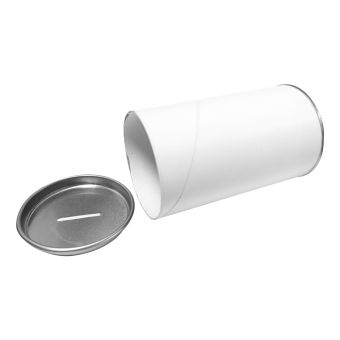 Cardboard Blank White Tzedaka Pushka Standard Size 3 x 5 - (Removable Lids) - Ship from PA & CA