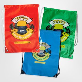 Camp Gan Israel Drawstring Bag - Circle Logo
