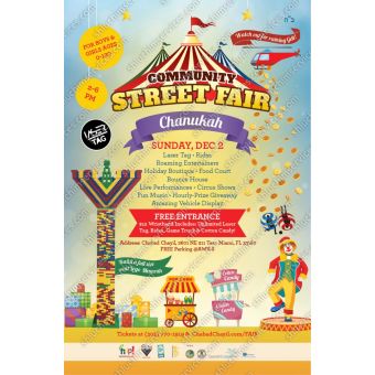 Chanukah Street Fair Design 01