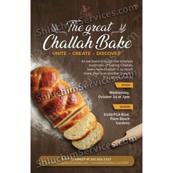 Challah Bake Flyer Design 03