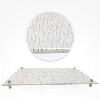 Heat-Resistant Shabbos Challah Tray – 11x16" Acrylic Board