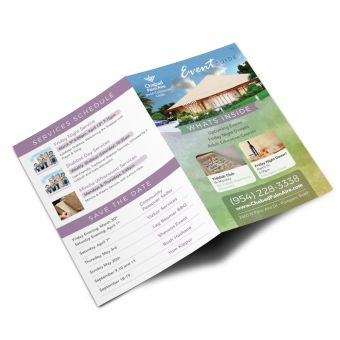 Chabad Event Program Guide Design