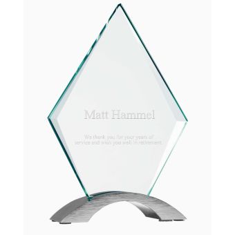 Great Quality Diamond Cosmic Glass With Silver Base - JewFadz