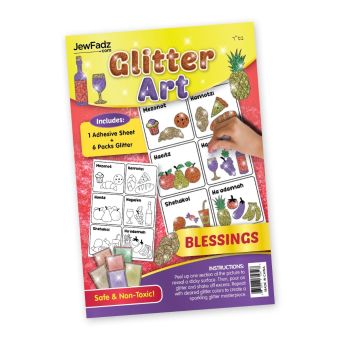 Brachos Food Glitter Art