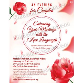 An Evening for Couples / Ladies Night Out Flyer Design