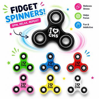 Chabad Hebrew School Fidget Spinner – I Love CHS