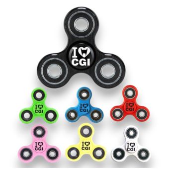 I Love CGI Fidget Hand Spinner - Ships from Florida