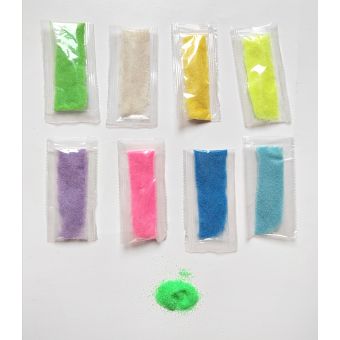 Glow in the Dark Sand Set - 9 Colors