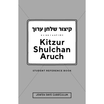 JDC Kitzur Shulchan Aruch Reference Booklet