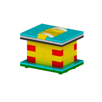 Build Your Own - Lego-like Tzedakah Charity Box