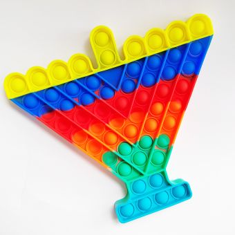 Menorah Push Pop Fidget