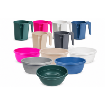 Negel Vasser - Plastic Washing Kvort Cups & Basins