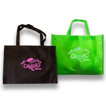Nonwoven Mega Challah Bake and Challah Bake Tote Bags