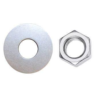 High-Strength Steel HexNut and Washer - for small base only