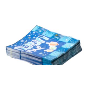 Lunch Napkin - Chanukah Spirit - (36 per pack)