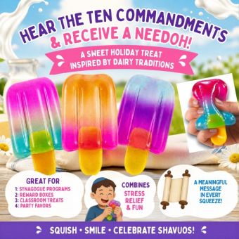 Needoh Popsicle Squeeze Toy - PREORDERS! - Ready to Ship from FL, CA & NJ by 14th