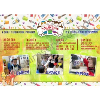 Preschool Postcard Design