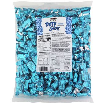 2lb Bag Blue Sour Raspberry Taffies