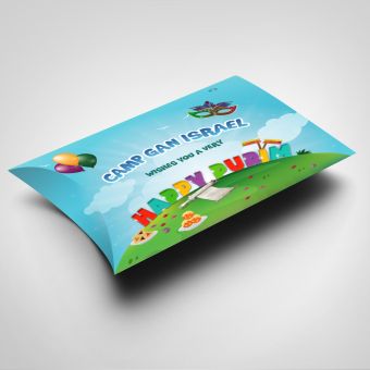 FILLED CGI Purim Shaloch Manos Pillow Box
