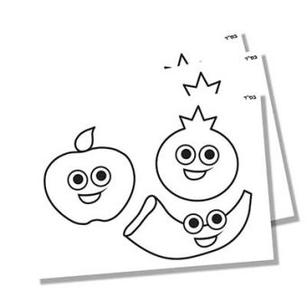 Bulk Rosh Hashana Sand Art Sheets [sand sold separately]