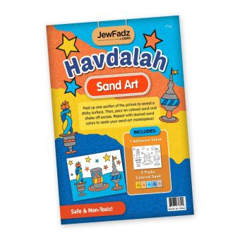 Havdalah Sand Art With Sand