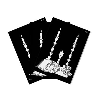 Shabbos Bulk Velvet Art