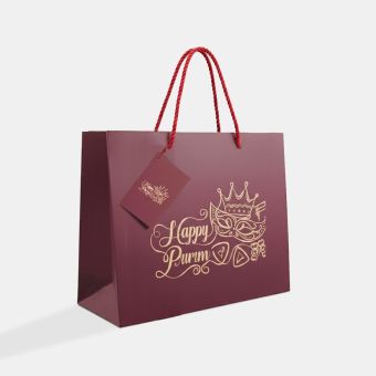Standard - Purim Gift Bag + Greeting Card