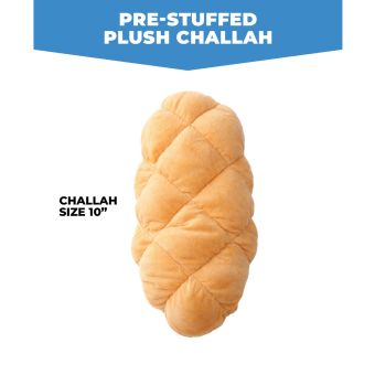 Build / Stuff your Own Plush Challah (No Stuffing) 10" - SHABBOS & YOM TOV FRIENDLY